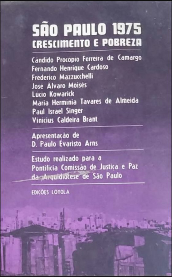 Capa de São Paulo 1975: crescimento e pobreza
